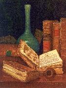 Hirst, Claude Raguet The Bookworm's Table china oil painting artist